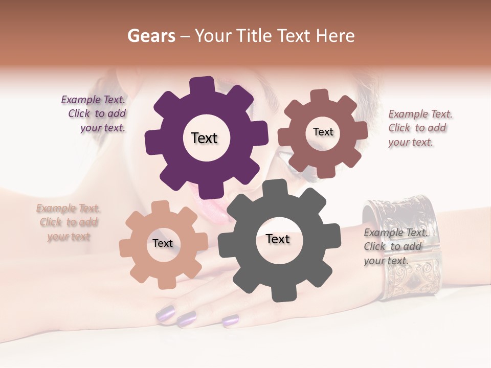 Close Up Eye Style PowerPoint Template