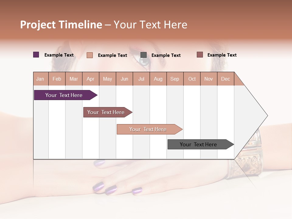 Close Up Eye Style PowerPoint Template