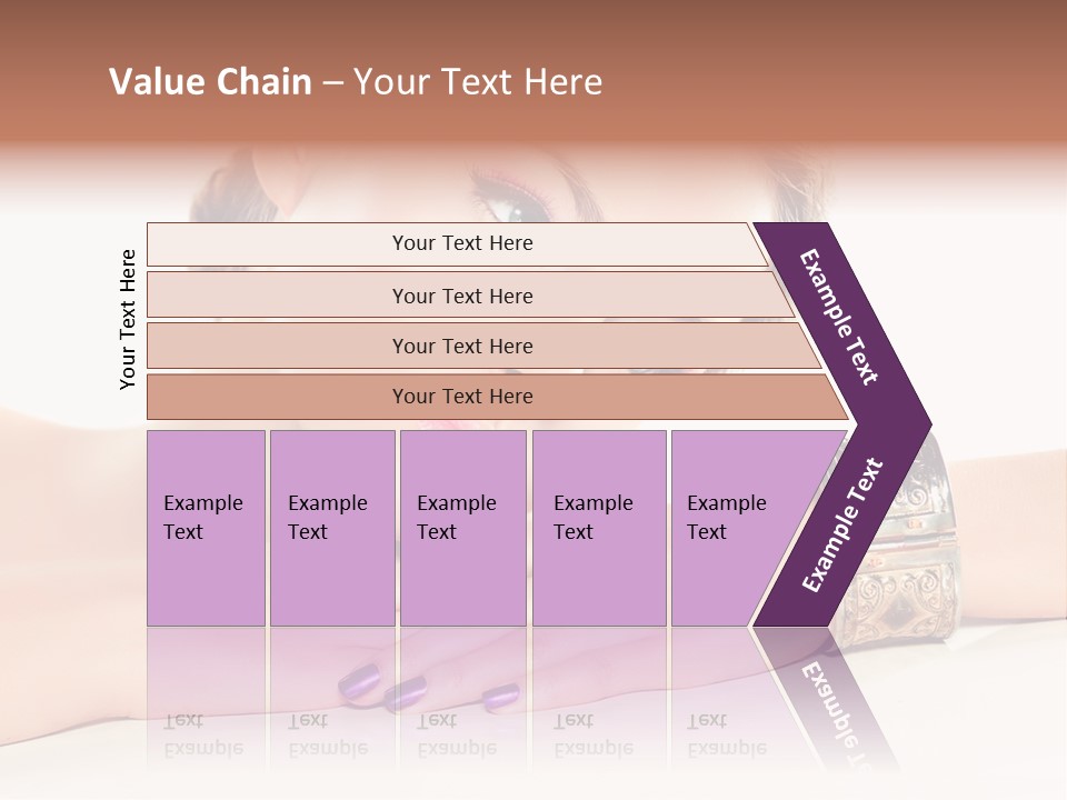 Close Up Eye Style PowerPoint Template
