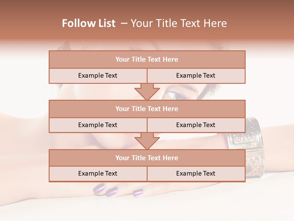 Close Up Eye Style PowerPoint Template