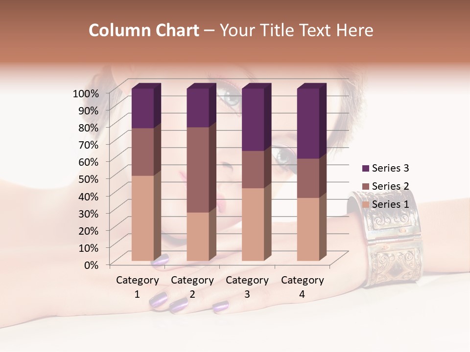 Close Up Eye Style PowerPoint Template