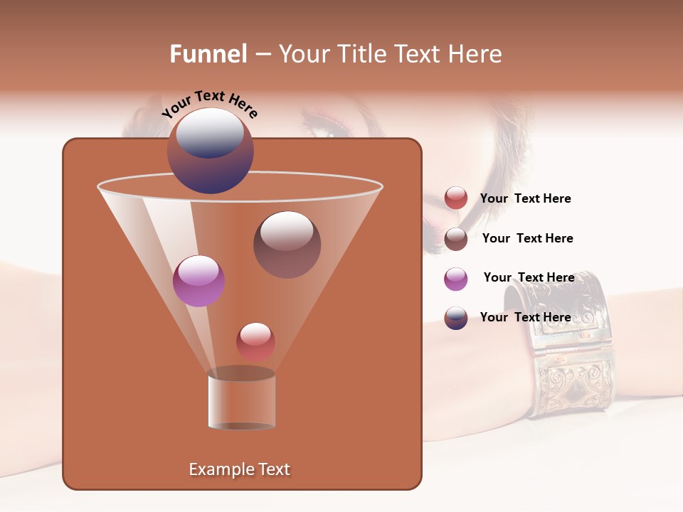 Close Up Eye Style PowerPoint Template