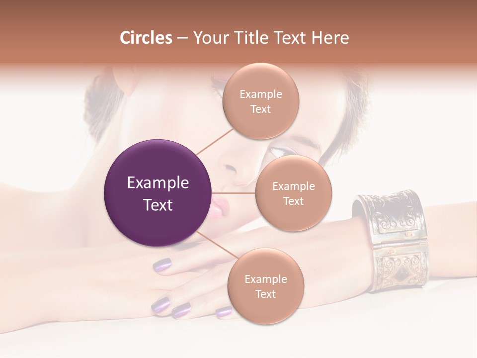 Close Up Eye Style PowerPoint Template