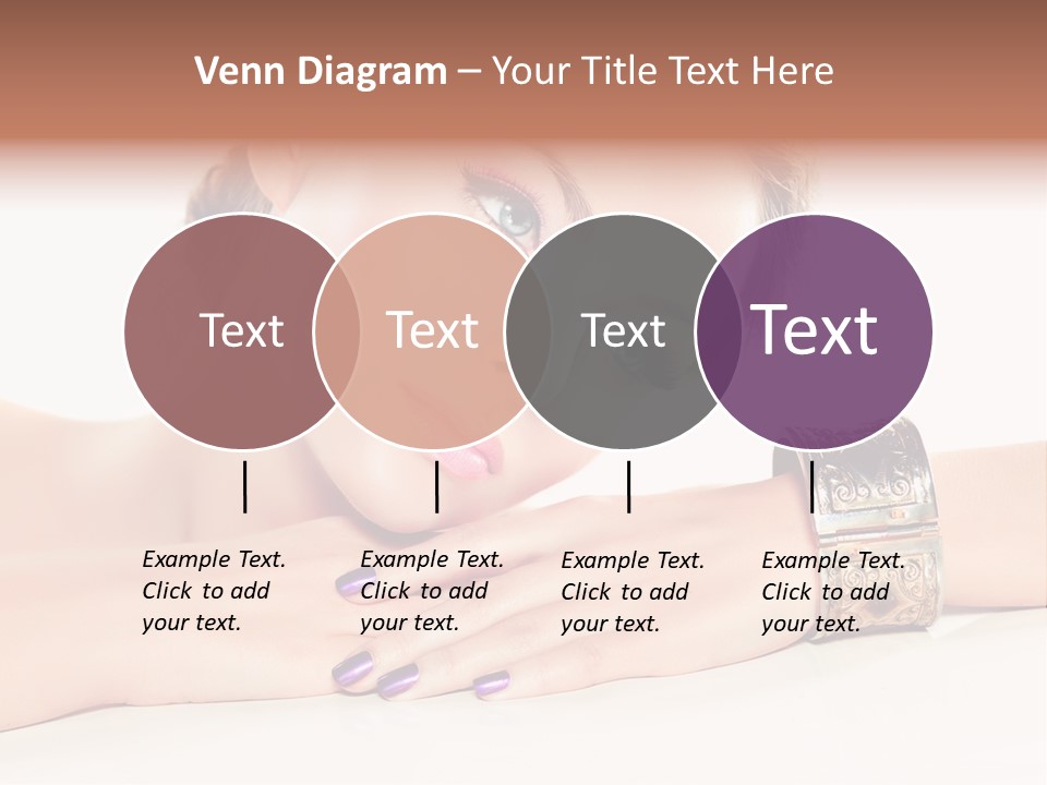 Close Up Eye Style PowerPoint Template