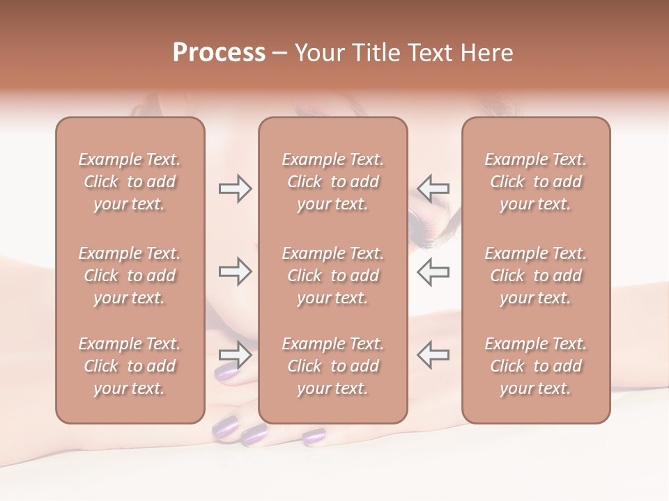 Close Up Eye Style PowerPoint Template