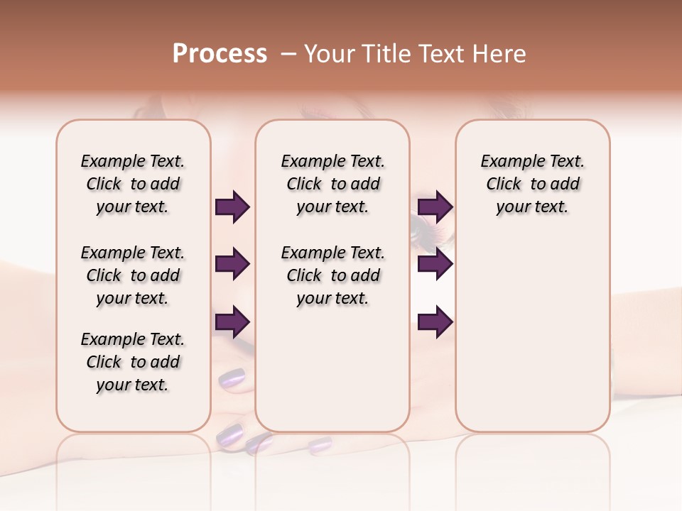 Close Up Eye Style PowerPoint Template