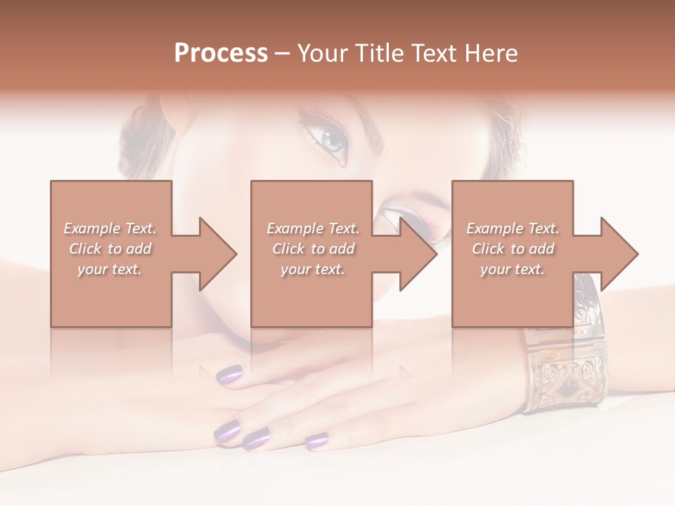 Close Up Eye Style PowerPoint Template