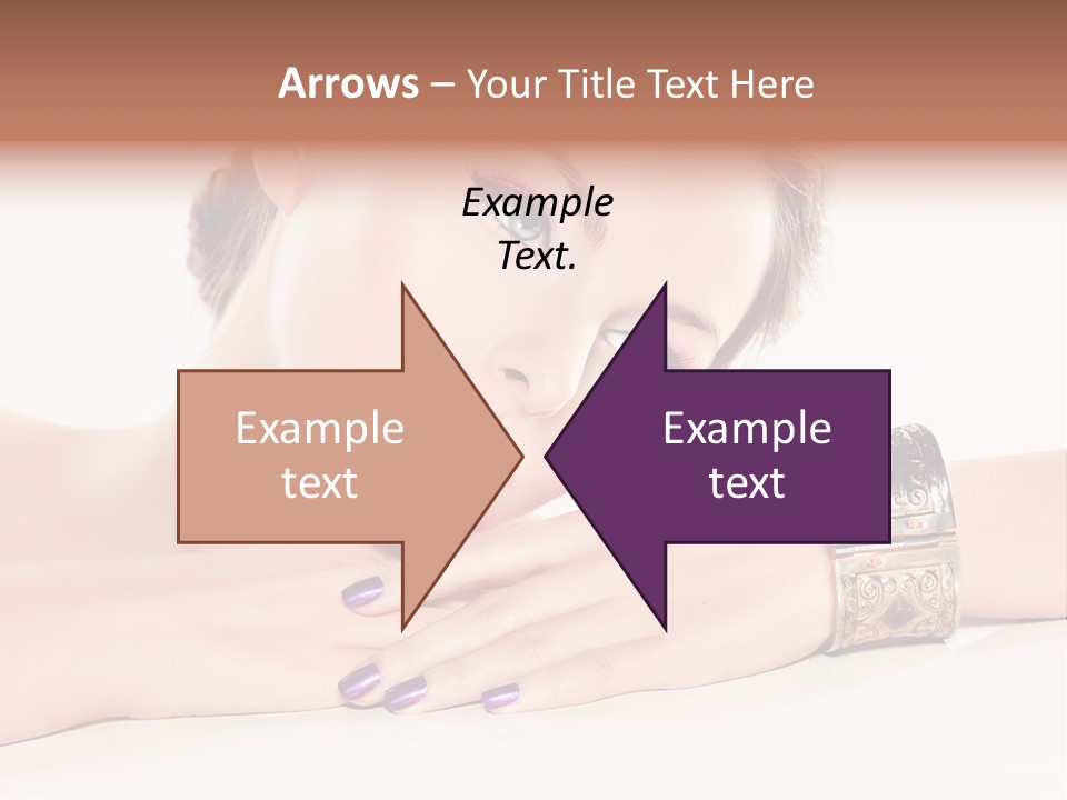 Close Up Eye Style PowerPoint Template