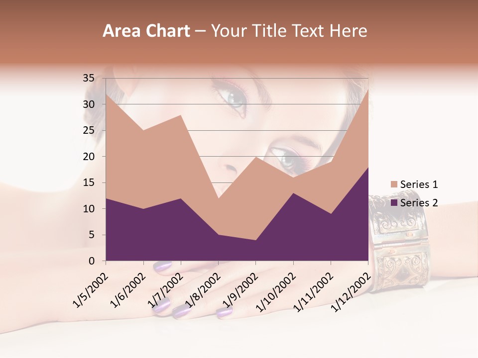Close Up Eye Style PowerPoint Template