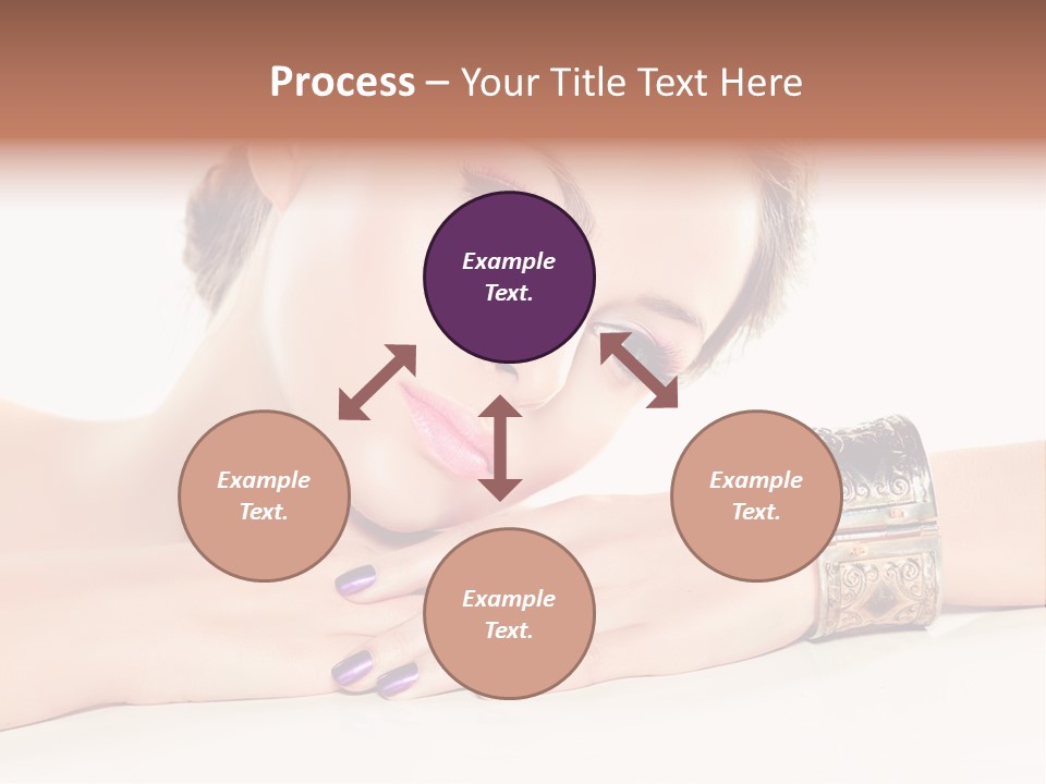 Close Up Eye Style PowerPoint Template