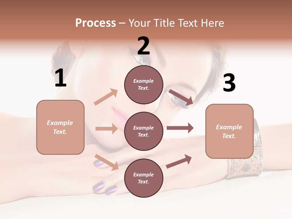 Close Up Eye Style PowerPoint Template