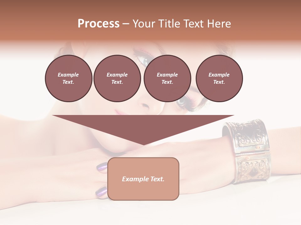 Close Up Eye Style PowerPoint Template