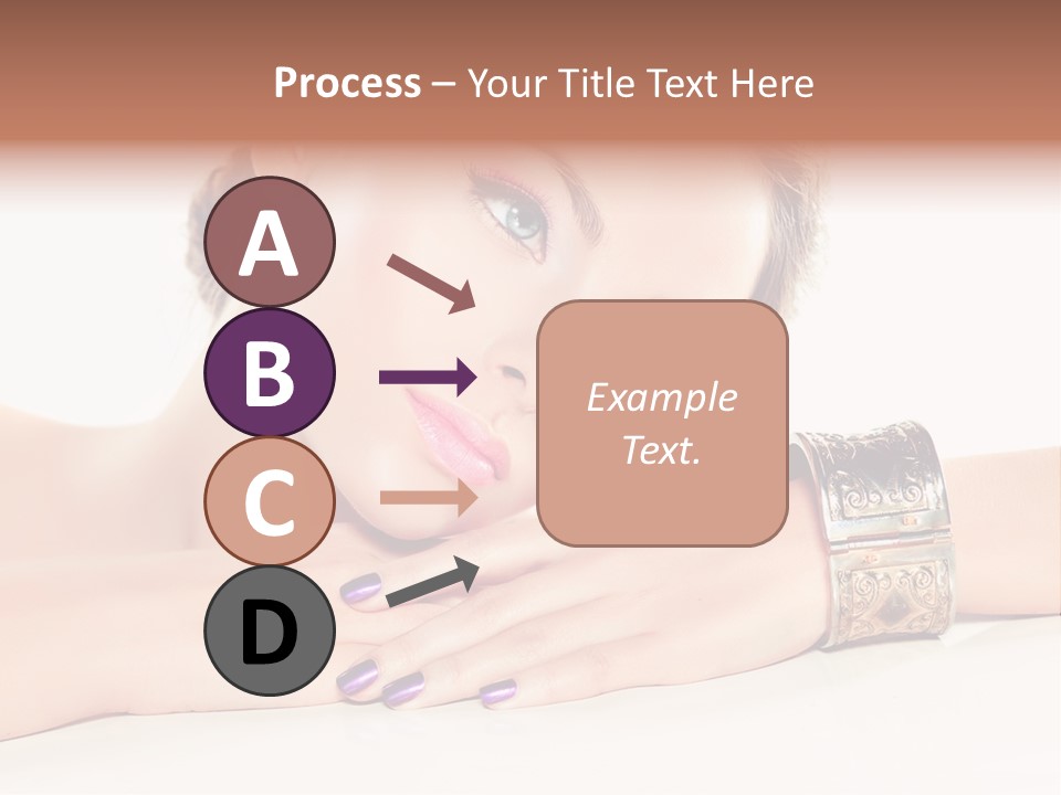 Close Up Eye Style PowerPoint Template