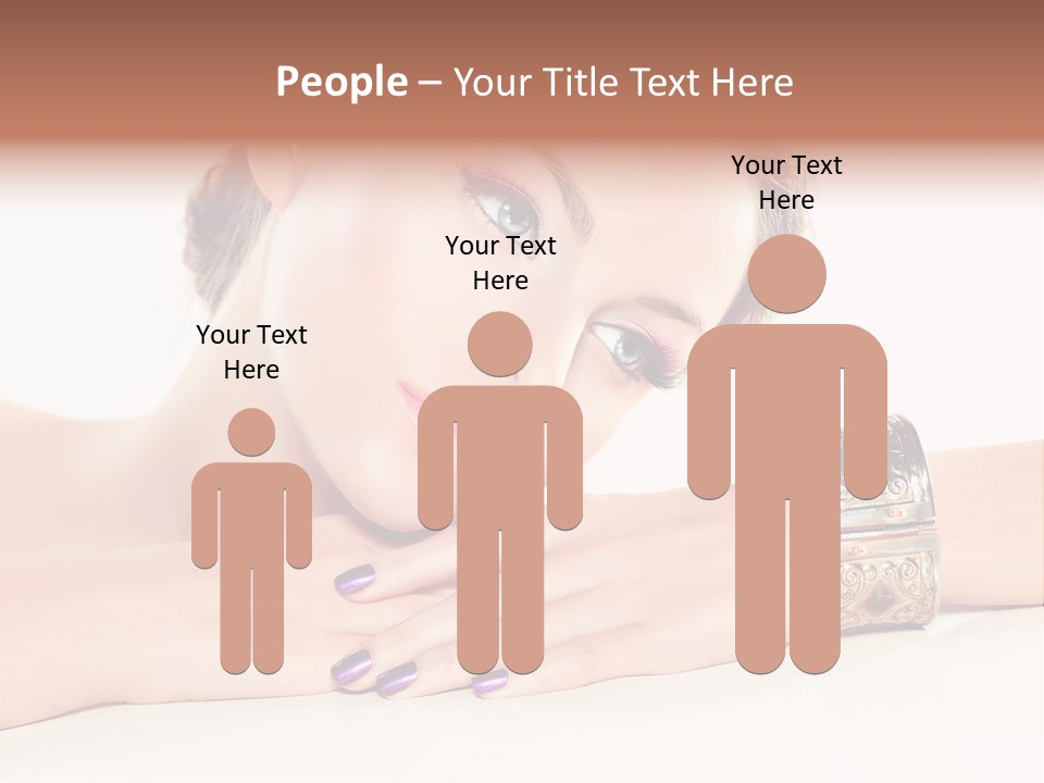 Close Up Eye Style PowerPoint Template