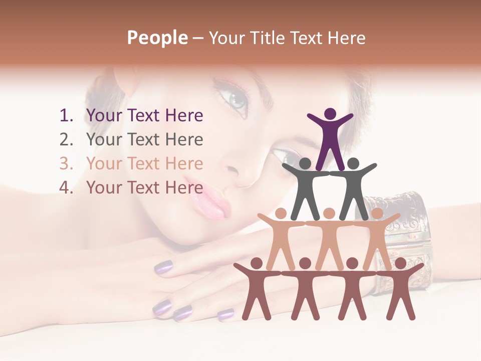 Close Up Eye Style PowerPoint Template