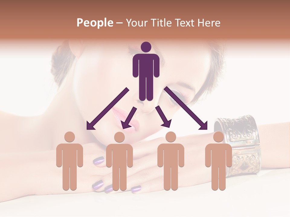 Close Up Eye Style PowerPoint Template