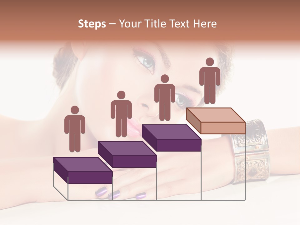 Close Up Eye Style PowerPoint Template