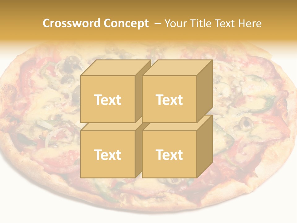 Onion Junk Gourmet PowerPoint Template