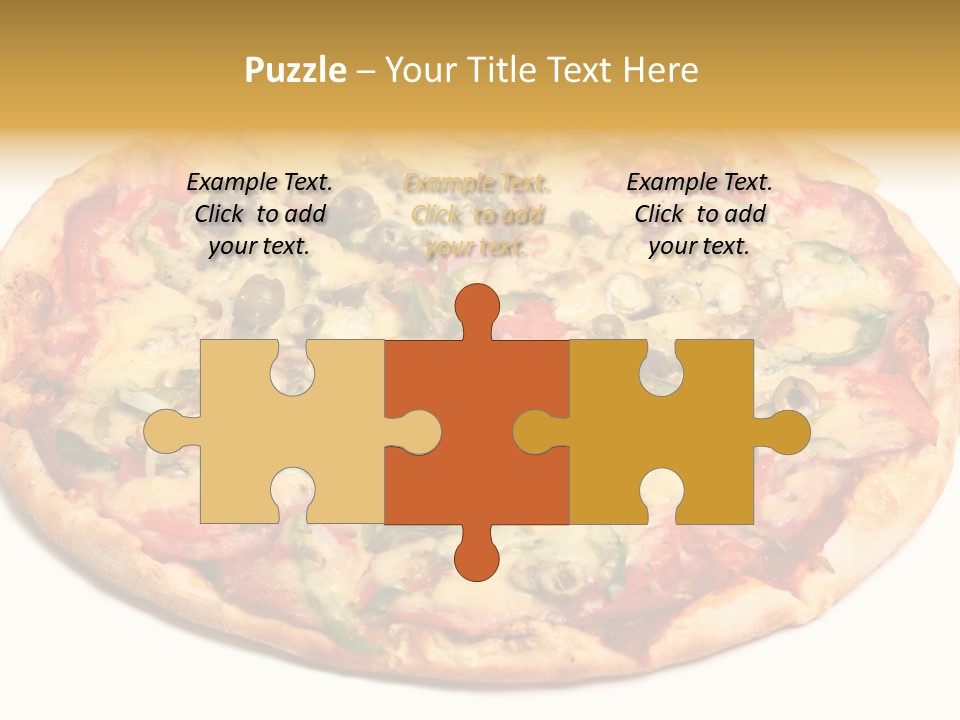 Onion Junk Gourmet PowerPoint Template