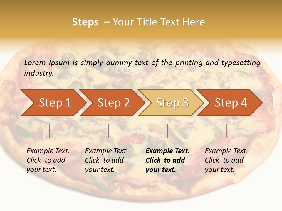 Onion Junk Gourmet PowerPoint Template