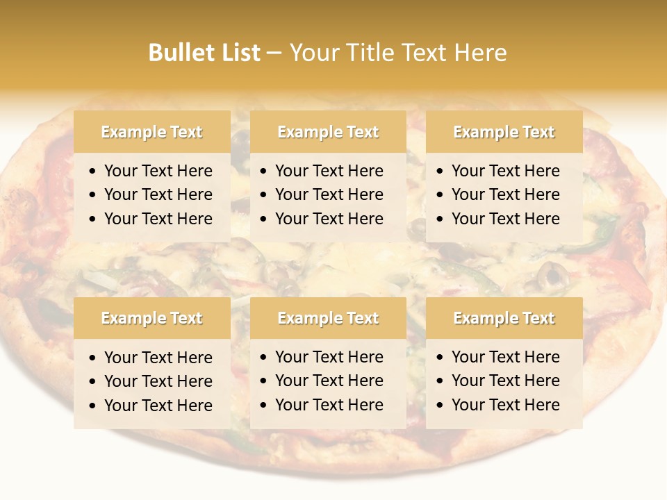 Onion Junk Gourmet PowerPoint Template