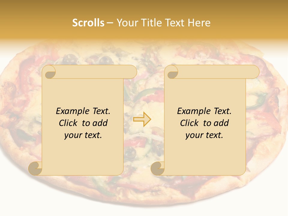 Onion Junk Gourmet PowerPoint Template