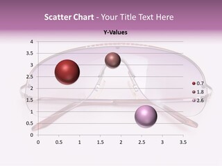 Cute Isolated Glasses PowerPoint Template