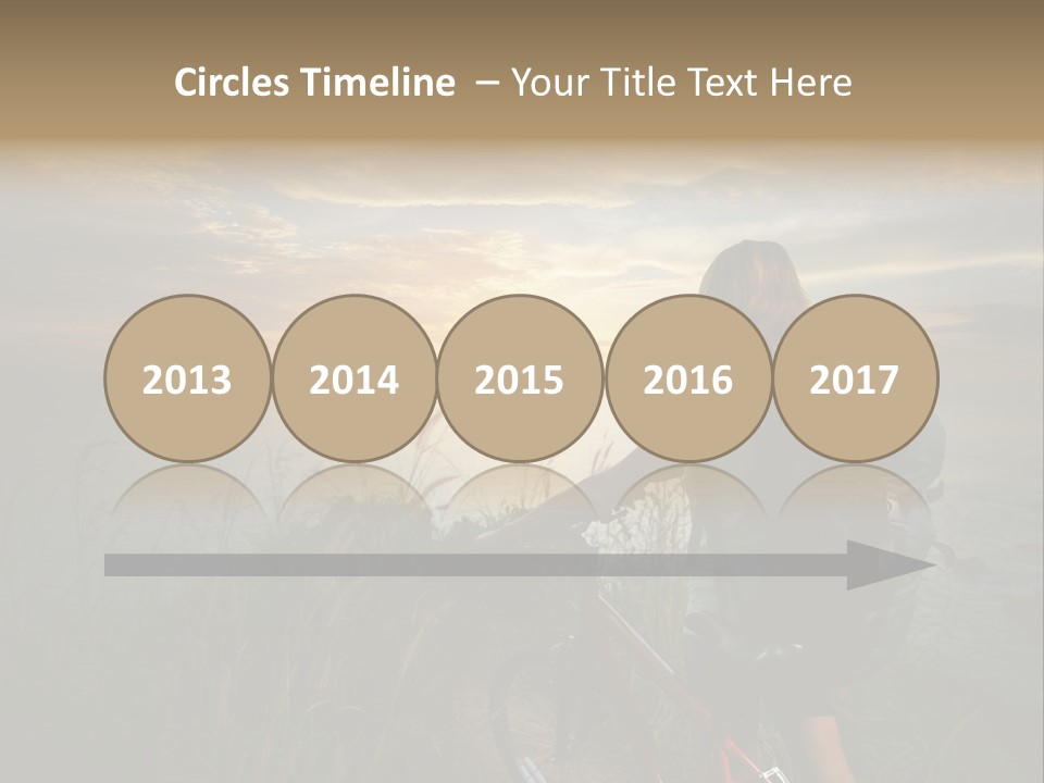 Hiking Leisure Peak PowerPoint Template