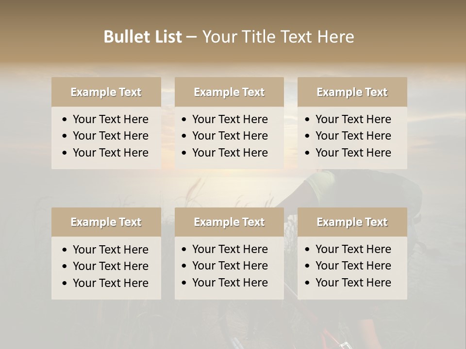Hiking Leisure Peak PowerPoint Template