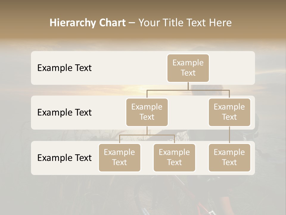 Hiking Leisure Peak PowerPoint Template