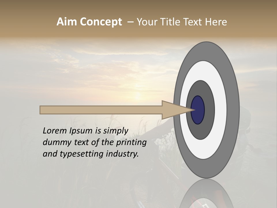 Hiking Leisure Peak PowerPoint Template