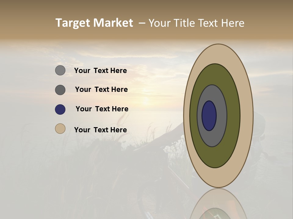 Hiking Leisure Peak PowerPoint Template