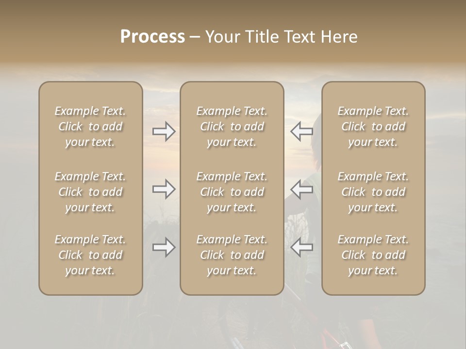 Hiking Leisure Peak PowerPoint Template