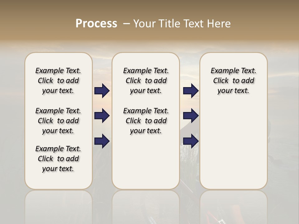 Hiking Leisure Peak PowerPoint Template