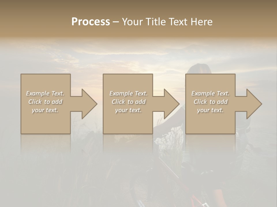 Hiking Leisure Peak PowerPoint Template