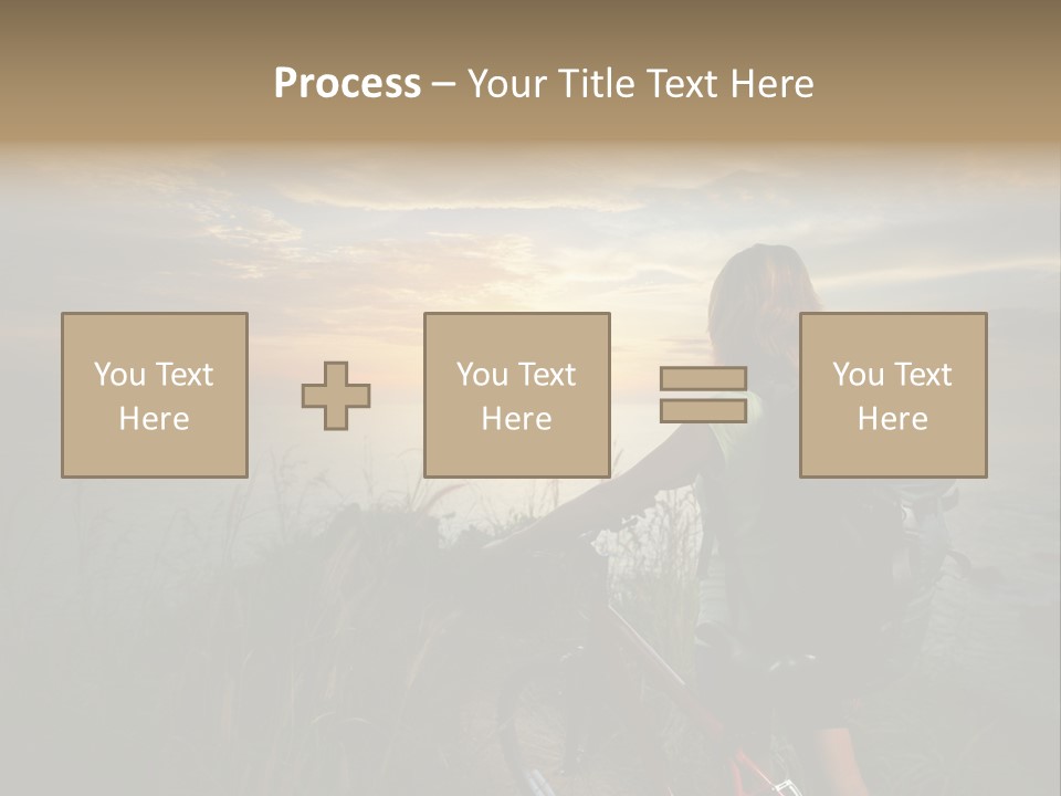 Hiking Leisure Peak PowerPoint Template