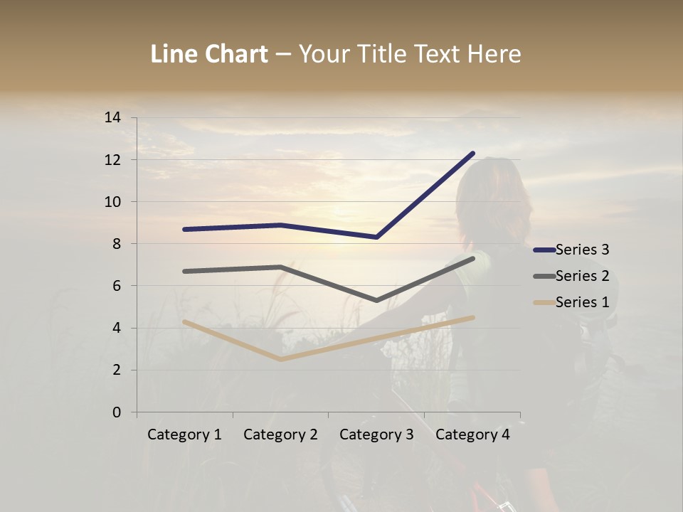 Hiking Leisure Peak PowerPoint Template