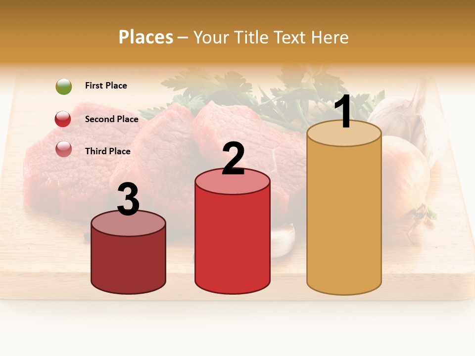 Kitchen Chop Pepper PowerPoint Template