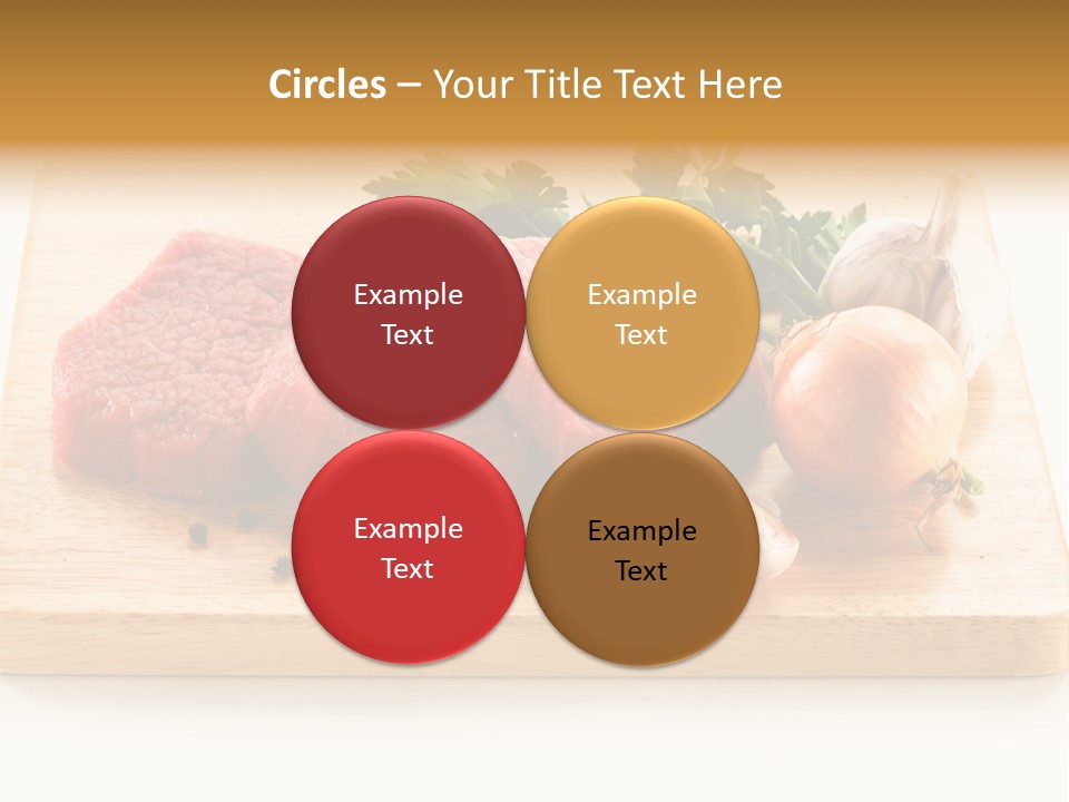 Kitchen Chop Pepper PowerPoint Template