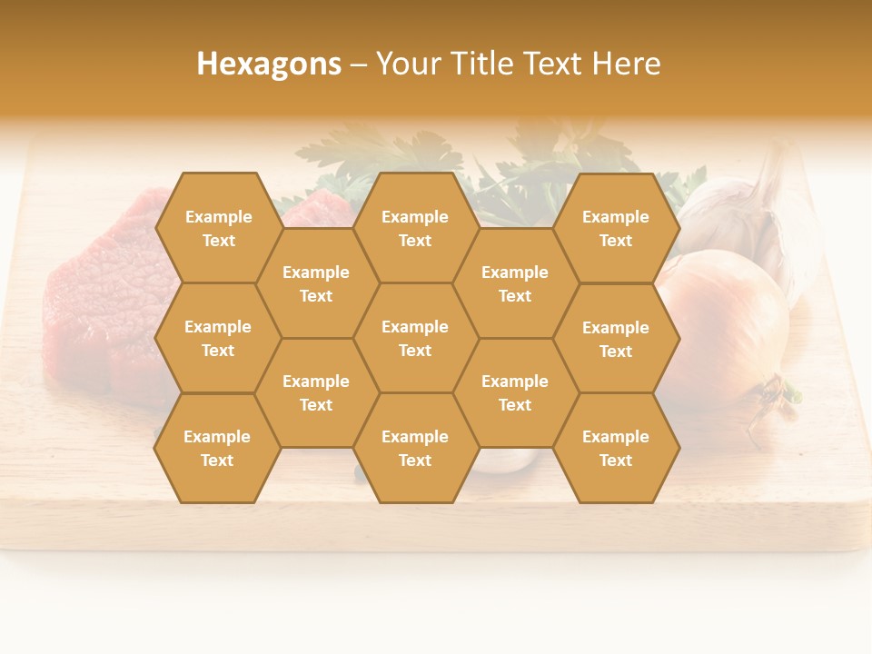 Kitchen Chop Pepper PowerPoint Template