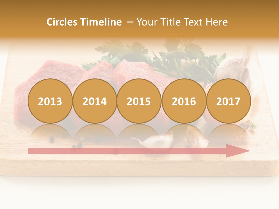 Kitchen Chop Pepper PowerPoint Template