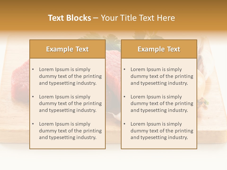 Kitchen Chop Pepper PowerPoint Template
