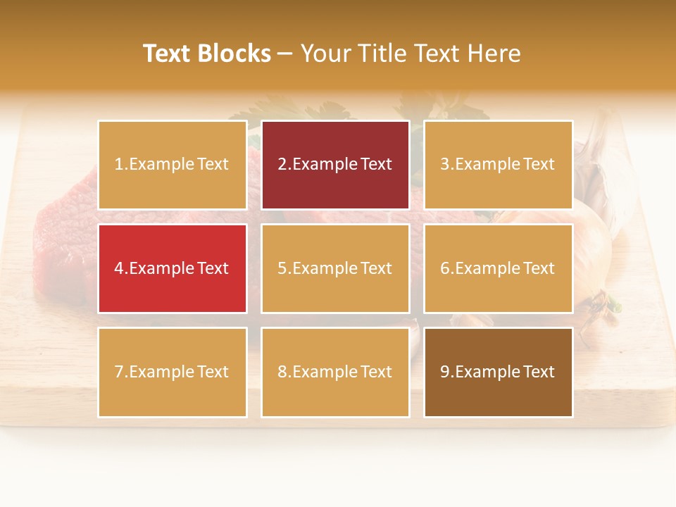 Kitchen Chop Pepper PowerPoint Template