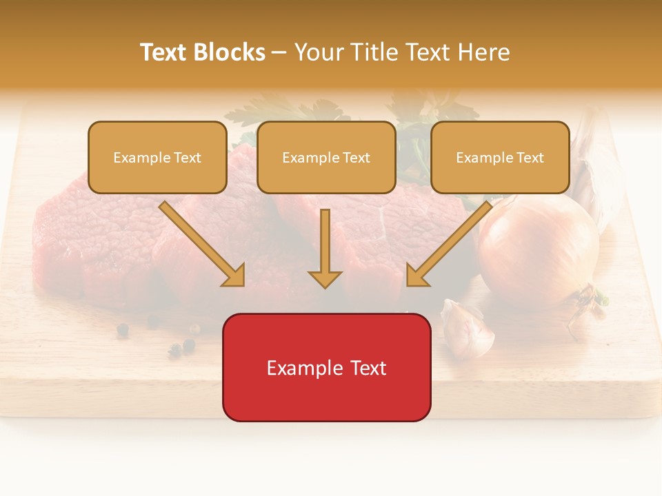 Kitchen Chop Pepper PowerPoint Template