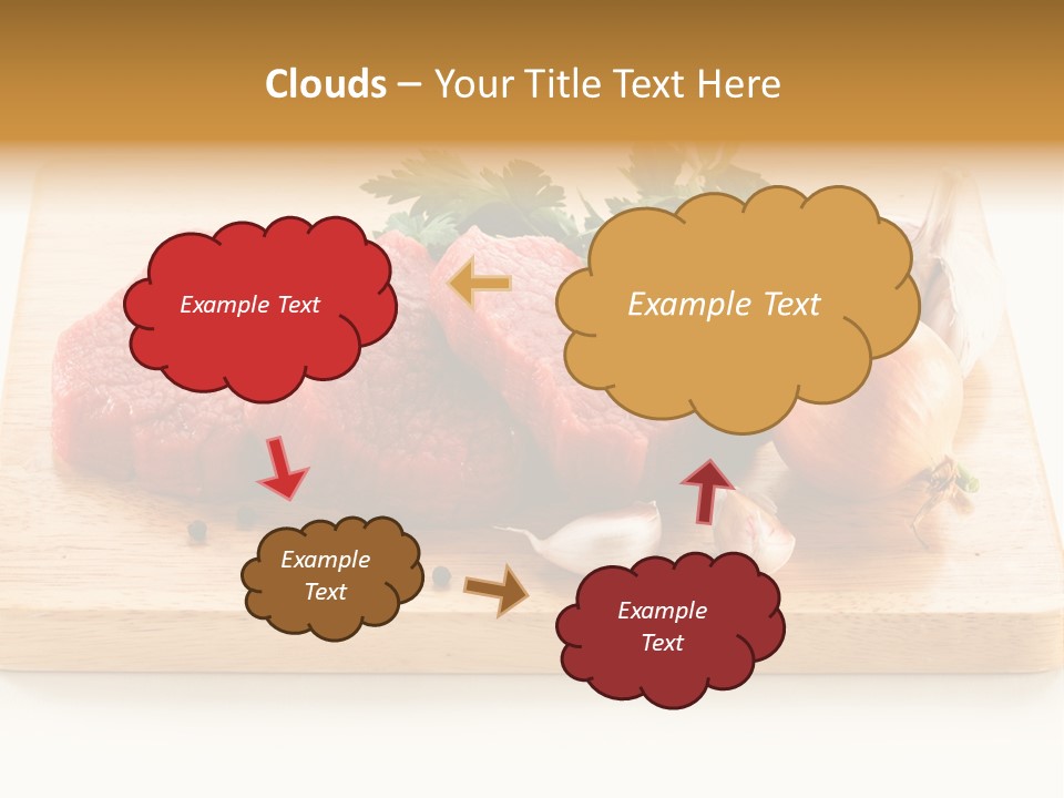 Kitchen Chop Pepper PowerPoint Template
