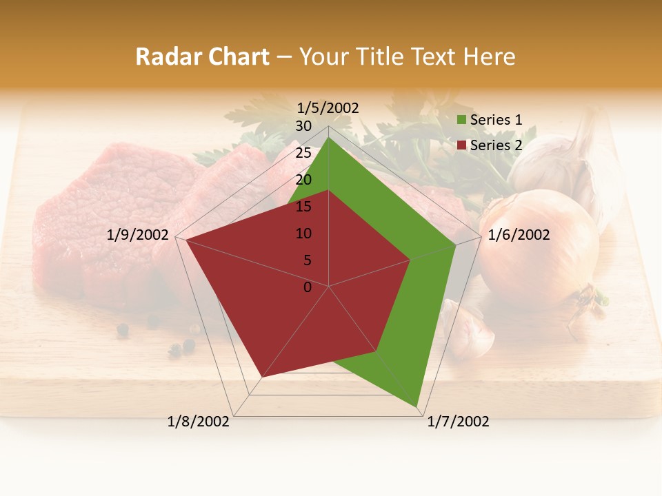 Kitchen Chop Pepper PowerPoint Template