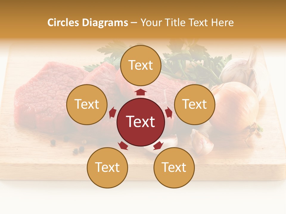 Kitchen Chop Pepper PowerPoint Template