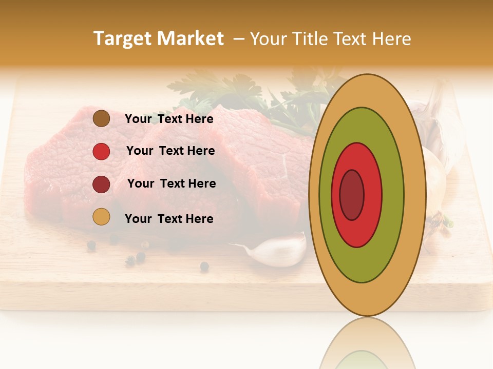 Kitchen Chop Pepper PowerPoint Template