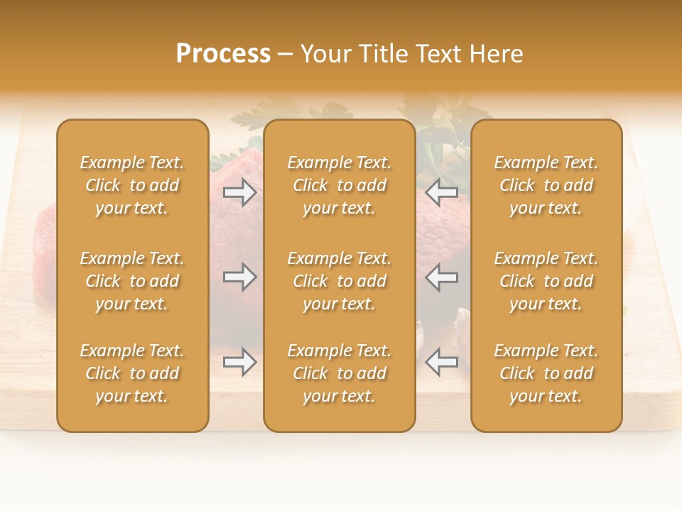 Kitchen Chop Pepper PowerPoint Template