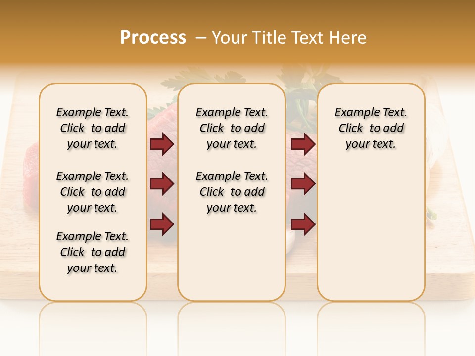 Kitchen Chop Pepper PowerPoint Template